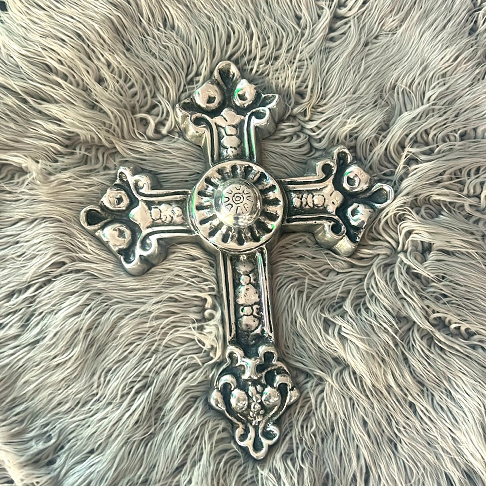 Heavy decorative ornate Cross